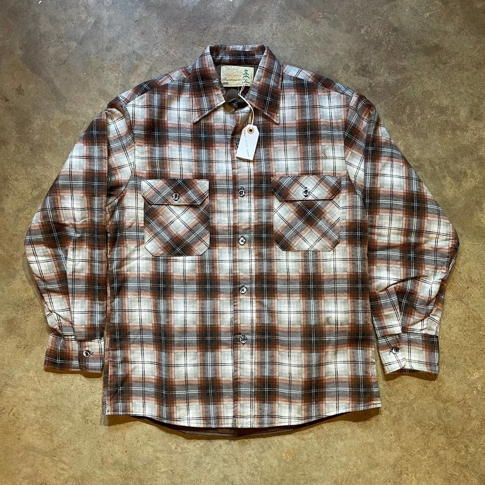 True Vintage Sears Padded Flannel Button Up